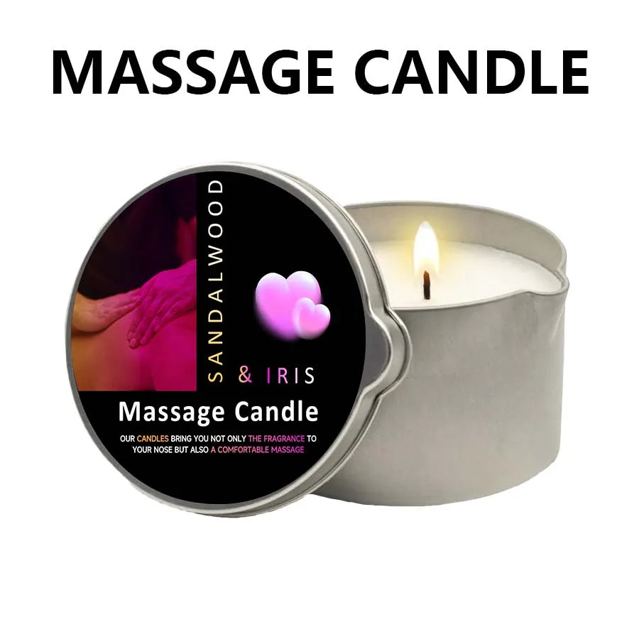 Massage Candle - 6 Scents Essential Oil